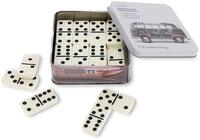 BRISA VW Collection - Volkswagen Domino-Set Spiel in Metalldose mit T1 Bulli Bus