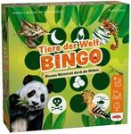 HABA Tiere der Welt &ndash; Bingo-Spiel f&uuml;r Kinder ab 8 Jahren, Wissensspiel mit 60