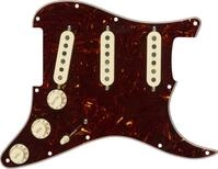 Fender Pre-Wired Strat Pickguard Tex-Mex (vorverdrahtet), SSS, Tortoise Shell