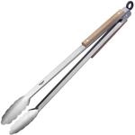 Westmark Grillzange + Servierzange, Mit Edelstahllaffen und Holzelementen an den