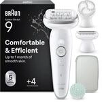 Braun Silk&middot;&eacute;pil 9 SkinSpa Epilierer Damen, All-in-One Set, Schwenkkopf f&uuml;r...