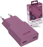 Inline USB-C Ladeger&auml;t 30 W, GaN Netzteil mit Dual USB-C, PD, PPS,...