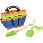 small foot Gartentasche aus Holz und Metall, mit 3 Gartenwerkzeugen,...