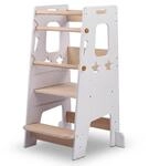 Relaxdays Lernturm Sterne, verstellbare Stehh&ouml;he, Kippschutz, HBT: 90 x 44 x...