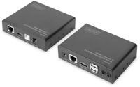 DIGITUS HDMI KVM Extender Set &ndash; UltraHD 4k &ndash; Sender und Empf&auml;nger &ndash;...