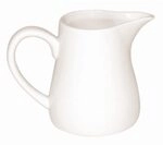 Olympia Whiteware Servierkannen 170 ml/6 oz (6er-Pack), wei&szlig;es Porzellan - Kanne mit