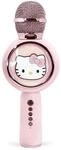 Hello Kitty Karaoke-Mikrofon mit kabellosem Lautsprecher und LED-Leuchten