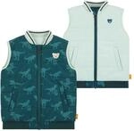 Steiff Wendeweste EU Gr&ouml;&szlig;e 110 atlantic deep, Outdoor Wende-Weste, &Uuml;bergangsjacke,