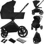 Lionelo Freya Kinderwagen 2 in 1 (0-4 Jahre, 0-22 Kg), Kombikinderwagen mit...