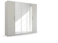 Rauch M&ouml;bel Skandi by Quadra Spin Schrank Dreht&uuml;renschrank, Grau, 5-TRG. mit