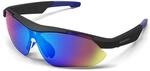 Energy Sistem Brille mit Bluetooth-Verbindung, polarisierte blaue Gl&auml;ser mit