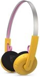 PHILIPS Ringo Duo TAMS1YL ohraufliegender kabelloser Kopfh&ouml;rer | Gelb,...