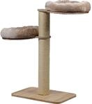 dobar&reg; Premium Katzen-Kratzbaum Sleepy aus Holz mit extra gro&szlig;en und stabilen