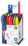 STAEDTLER dreikant Kugelschreiber, 10 bunte Schreibfarben, Linienbreite M ca...