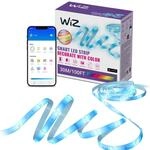 WiZ RGB LED Lightstrip - 30m, anpassbar, 16 Mio. Farben + Wei&szlig;t&ouml;ne,...
