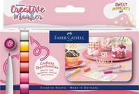 Faber-Castell - Goldfaber Creative Marker Set Sweet Moments, 6 Farben