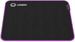 LORGAR Mousepad Main 313 360mmx300mmx3mm/High-speed/Black