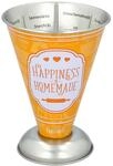 Birkmann, Colour Kitchen, Messbecher, Orange, Happiness is home-made, Fl&uuml;ssigkeiten