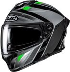 HJC, Integraler Motorradhelm C71 FABER Grey Green MC4, XS