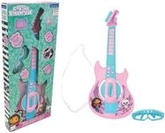Lexibook, Gabby's Dollhouse, E-Gitarre mit Mikrofon und Brille f&uuml;r stilvolles