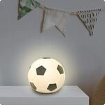 ANSMANN Fu&szlig;ball LED Leuchte, 3D Silikon Nachtlicht mit Farbwechsel im