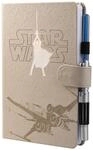 Grupo Erik Notizbuch A5 mit Laserschwert Stift Star Wars Luke Skywalkeer Dotted