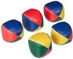 Relaxdays Jonglierb&auml;lle 5er Set, Profis, Anf&auml;nger, Juggling Balls weich,...