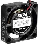SEPA MFB25B05 Axialluefter 5 V/DC 23 l/min (L x B x H) 25 x 25 x 6.5mm