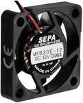 SEPA MFB30E12 Axiall&uuml;fter 12V/DC 4.0m&sup3;/h (LxBxH) 30x30x6.5mm