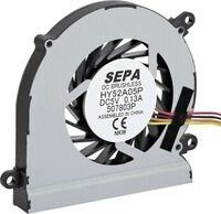 SEPA HY52A05PSE25AP00 Axiall&uuml;fter 5 V/DC 4.5 m&sup3;/h (L x B x H) 52 x 52 x 8 mm