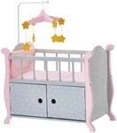 Puppenbett mit Lager Puppenzubeh&ouml;r Puppenschrank Spielzeug Olivia WorldTD-0206AG