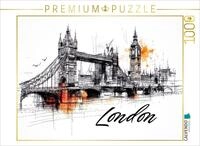 CALVENDO Puzzle London | 1000 Teile Lege-Gr&ouml;&szlig;e 64 x 48 cm Foto-Puzzle f&uuml;r