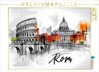 CALVENDO Puzzle Rom | 1000 Teile Lege-Gr&ouml;&szlig;e 64 x 48 cm Foto-Puzzle f&uuml;r...