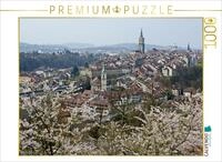 CALVENDO Puzzle Berner Altstadt vom Rosengarten aus 1000 Teile Puzzle quer |...