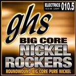 GHS Big Core Nickel Rockers - BCL - Electric Guitar String Set, Light, .0105-.048