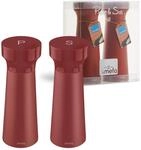 Amefa MODERN WOOD Salz und Pfefferm&uuml;hle Set 2-teilig aus Holz | Terracotta 