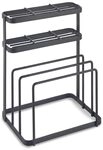 METALTEX 352906000 Tokyo LAVA Knife and Chopping Board Organiser TouchTherm,...