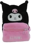 CYPBRANDS Hello Kitty, Sanrio, Rucksack, Taschen, Pl&uuml;sch, Kuromi, Schwarz,