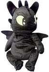 Joy ToyUnbekannt 76063 Drachenz&auml;hmen Dragons-Thootless Pl&uuml;schrucksack, schwarz