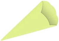 Ursus 9840050 - Schult&uuml;ten 3D uni, apfelgr&uuml;n, Rohlinge aus 3D Colorwellpappe...