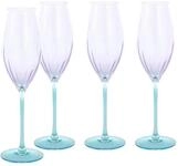 Creatable, 24587, Serie Swirly Spring, 4-teiliges Geschirrset f&uuml;r 4 Personen,