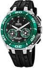 FESTINA Hybrid-Smartwatch Herren Silikonarmband Schwarz Connected F20763/2 
