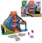 PAW PATROL: Der Dino Film, Super-Lava-Blast Vulkan-Spielset, 360 Grad bespielpares