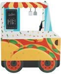 Teamson Kids My Little Helper Kids Play Taco Truck Playset with Accessories,