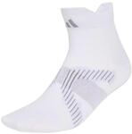 adidas Unisex Running Light Ankle Sock Socks, white/grey three, XS