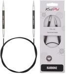 KnitPro Karbonz Rundstricknadel 32" (80cm) | 5,5mm