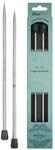 KnitPro - KnitPro The Mindful Collection Edelstahl (40cm, 6.50mm) Einzel-Spitz Strick