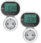 2-Pack ELRO EM5000 Plug-in-Energiez&auml;hler | Einblick in Energieverbrauch und -kosten