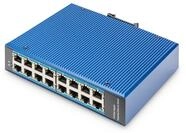 DIGITUS Industrial 16-Port Gigabit Switch Unmanaged