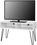 DHP Furniture Owen TV-St&auml;nder, wei&szlig;, Spanplatte (BxTxH) 107x50x63 cm
